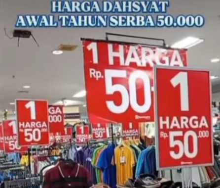 Gebrakan Awal Tahun 2025: Ramayana Tawarkan Promo Dahsyat Serba Rp 50 Ribu! (dok.Hms)