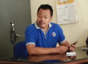 Ketua LPM Kelurahan Baktijaya Budi Santoso