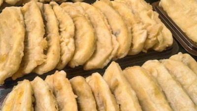 Berikut merupakan pisang kepok, salah satu produk unggulan dari Frozen Food Mama Mahdiya yang jarang ditemui usaha frozen food lain