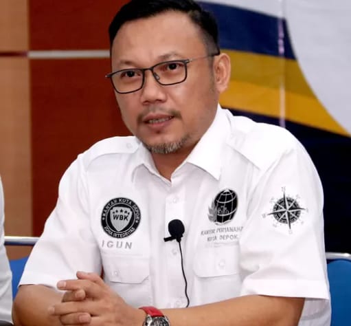 dok.ist. Kepala BPN Kota Depok Indra Gunawan.