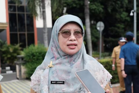 Kepala Dinas Kesehatan (Kadinkes) Depok Mary Liziawati