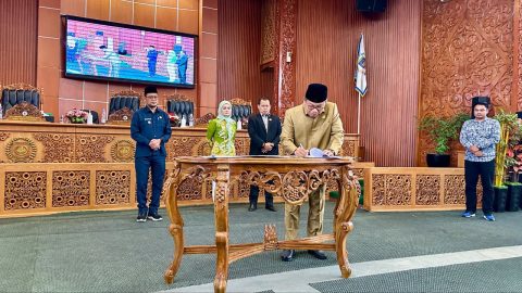 Rapat Paripurna DPRD Kota Depok. Dok. Icha