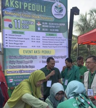 Event Aksi Peduli oleh KOMPOS Kota Depok