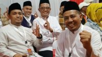 H. Bambang Sutopo mendampingi pasangan Calon Wali Kota dan Wakil Wali Kota Depok, Imam Budi Hartono dan Ririn Farabi Arafiq, dalam proses pendaftaran di Kantor Komisi Pemilihan Umum Daerah (KPUD) Depok.