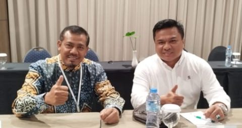 Anggota DPRD Kota Depok, H. Bambang Sutopo sedang menjalani masa orientasi bagi anggota DPRD Kota Depok periode 2024-2029 di Bandung.