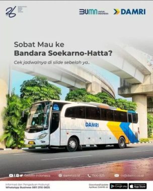 dok.Ilustrasi, sumber: instagram Damri Indonesia @instagramdamriindonesia.