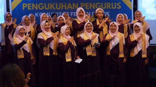 Pengurus Komunitas Fesyen Depok periode 2024-2027 telah dikukuhkan.