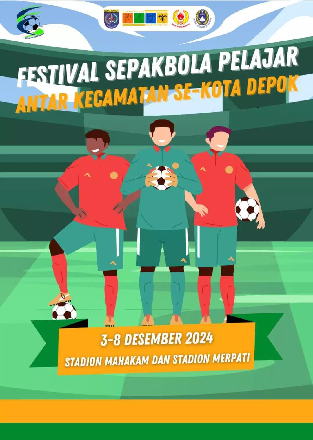 Disporyata Akan Gelar Festival Sepak Bola Pelajar Antar Kecamatan