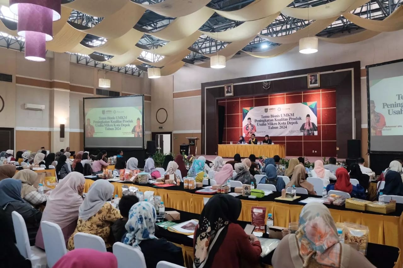 Pelaku UMKM Kota Depok ikuti pertemuan dengan investor hotel, rumah sakit, dan ritel di Hotel Bumi Wiyata.
