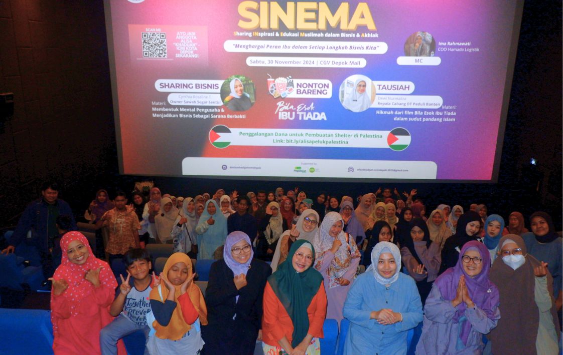 Dari Film ke Bisnis: Menggali Inspirasi dan Hikmah di SINEMA Bersama ALISA “Khadijah” – ICMI Kota Depok
