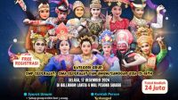 Flyer Gelar Lomba Tari Kreasi Daerah. (dok Bakesbangpol)