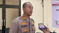 Kapolsek Sukmajaya AKP Rizky Firmansyah Tontowiputra.