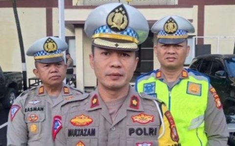 Kasat lantas Polres Metro Depok Kompol Multazam Lisendra.