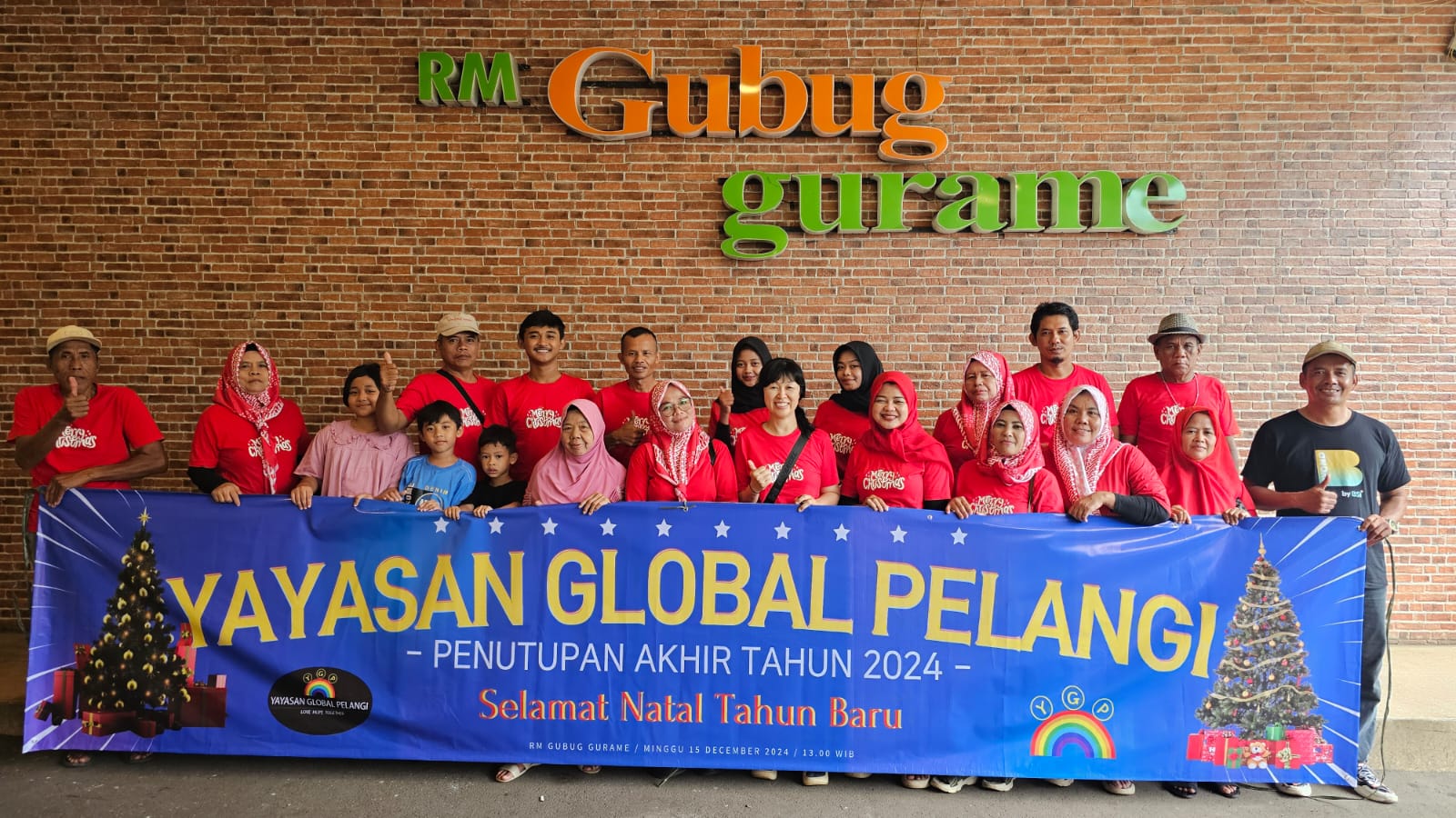 Penutupan Akhir Tahun, Pembina YGP Ajak Makan Bersama