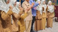 anggota DPRD Depok, Aditya Wiradiputra saat Tinjau SDN Cinere 2