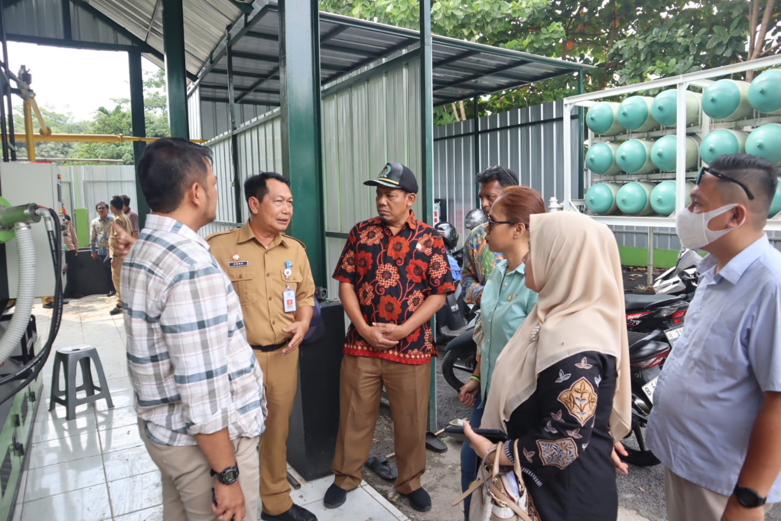 Komisi C DPRD Depok Kunjungi TPS Mekarjaya