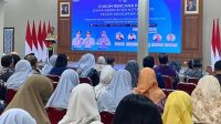 Aspemkesra pada Setda Kota Depok Gandara Budiana, membuka Forum Renja Dinkes Kota Depok di Aula Lantai 3 Rumah Sakit Bhayangkara Brimob.