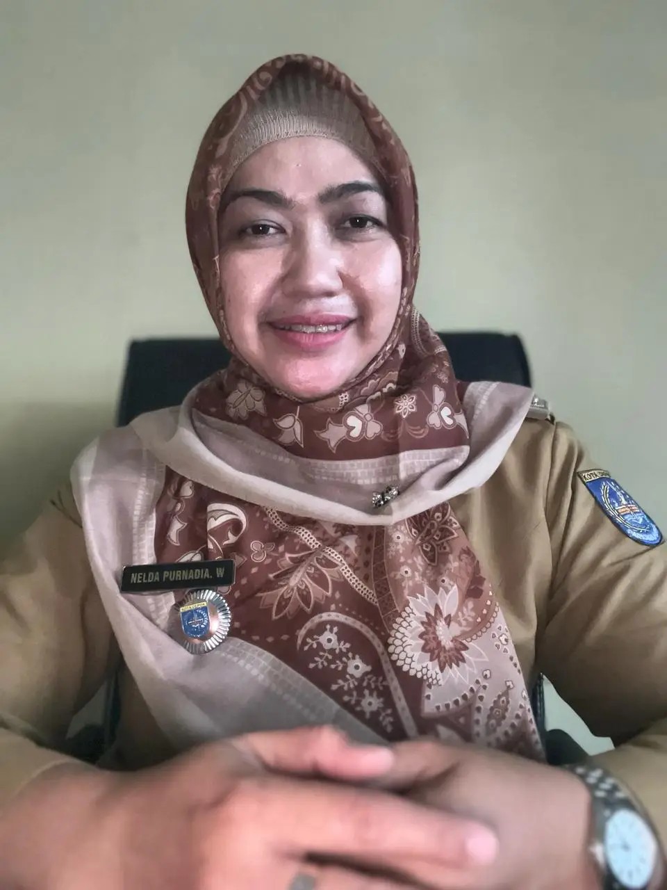 Lurah Mekarjaya, Nelda Purnadia. (dok. Pribadi)