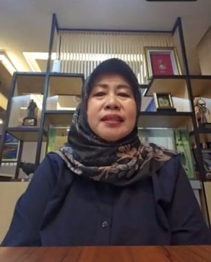 Pj Sekda Kota Depok Nina Suzana. (dok. tangkapan layar depokupdate.id).