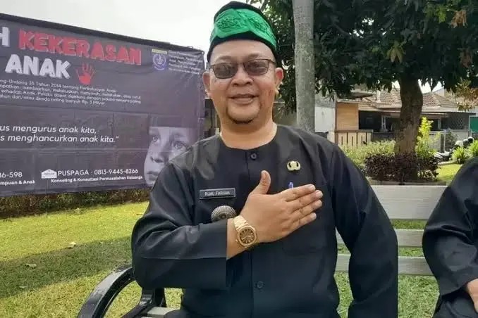 Camat Bojongsari, Rijal Farhan. (dok.Narasumber).