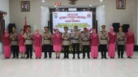 Kapolres Metro Depok, Kombes Abdul Waras bersama pejabat utama. (dok. Narasumber).