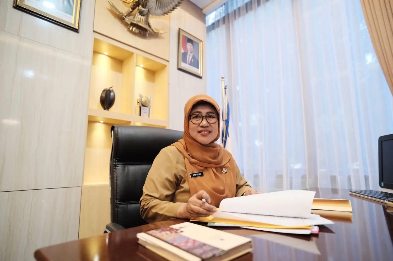Penjabat (Pj) Sekretaris Daerah (Sekda) Kota Depok Nina Suzana.