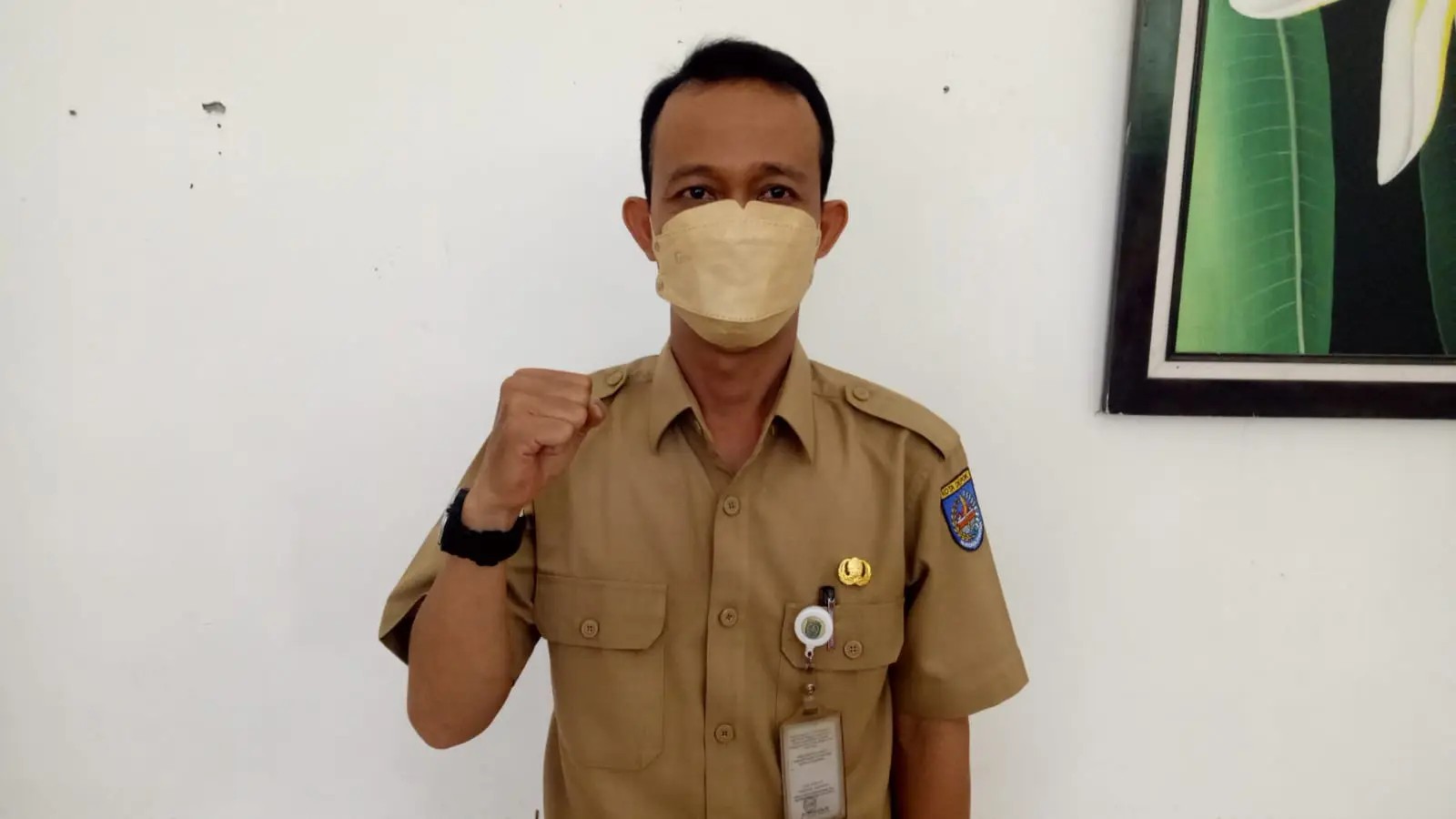 Lurah Sukatani, David Eko Purnomo. (dok.Narasumber).