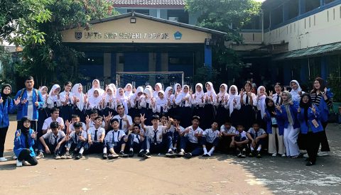 Universitas BSI Gelar Pendidikan Kewarganegaraan di SMP Negeri 7 Depok. (Dok. Narasumber)
