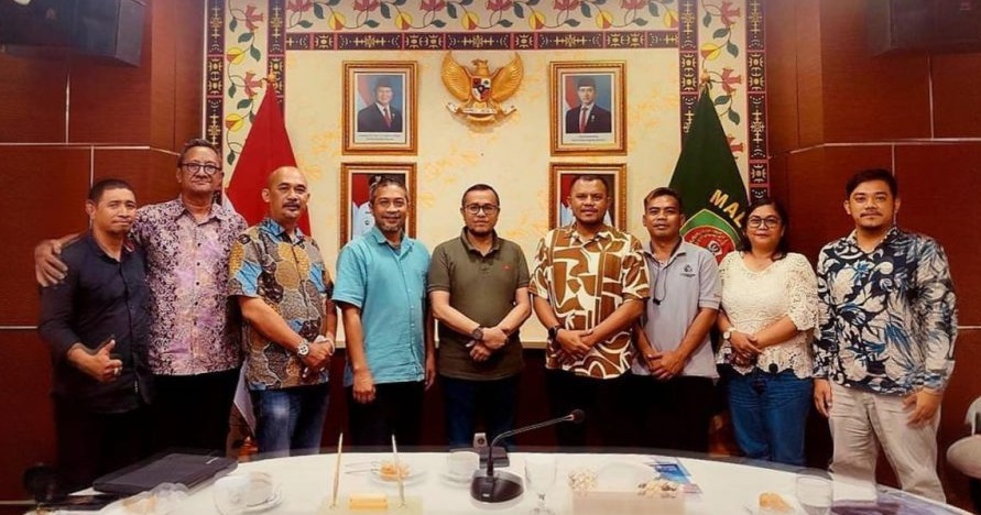 Bupati Buru Selatan Terima Audiensi Komunitas Peduli Pembangunan untuk Maluku