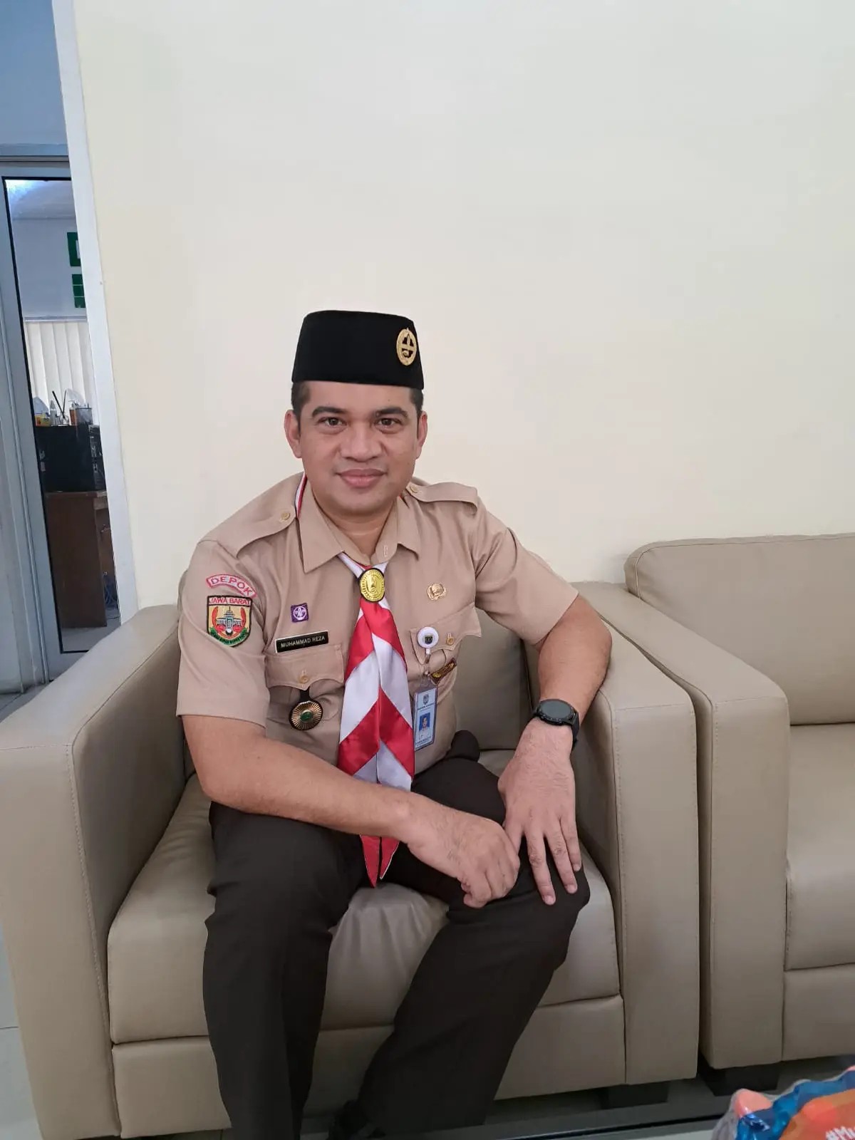 Kepala Bidang Pendapatan Daerah II BKD Kota Depok, Muhammad Reza.