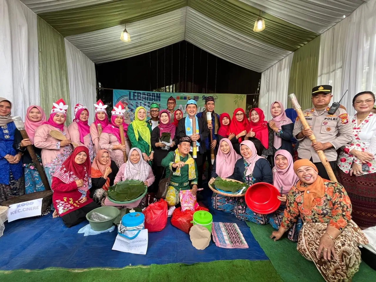 Ketua KOOD Berbudaya Ahmad Dahlan di Rumah Budaya Rawa Denok, Kecamatan Pancoran Mas.