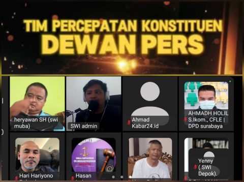 TPKDP SWI Gelar Webinar Bahas Kelengkapan Menuju Konstituen DP