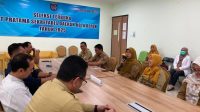 Pj Sekda Depok, Nina Suzana saat kegiatan tes kesehatan calon Jabatan Pimpinan Tinggi (JPT) Pratama Sekretaris Daerah Kota Depok tahun 2025.