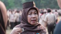 Ketua Kwarcab Gerakan Pramuka Kota Depok, Nina Suzana.