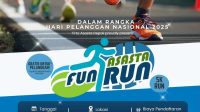 Flyer Asasta Fun Run 2025. (dok. PT Tirta Asasta Depok).