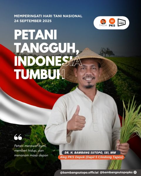 HBS Tegaskan Hari Tani Nasional juga Penting untuk Depok