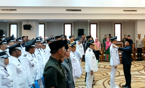 Wali Kota Depok Lantik 127 ASN, Berikut Nama dan Jabatannya