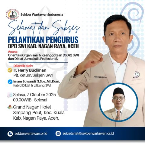 Herry Budiman: Pelantikan Pengurus Merupakan Langkah Awal Legitimasi dan Eksistensi