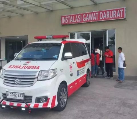 Ambulans PMI Kota Depok. (dok.PMI/ilustrasi).