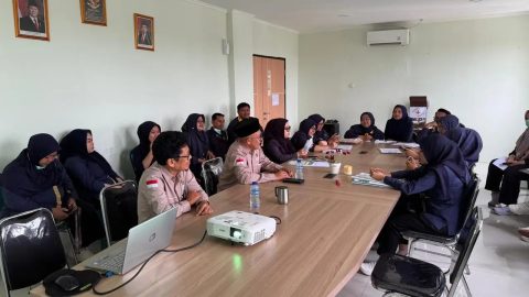 Baznas Kota Depok bersama RS Citra Arafiq Cimanggis bahas kolaborasi pengembangan ekosistem kesehatan berbasis ZIS. (dok.Baznas Depok).