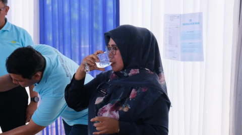 Air Siap Minum Pertama Hadir di CGE